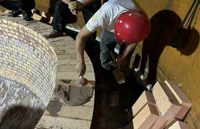 Industrial furnace construction